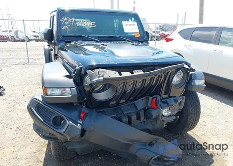 2018 Jeep Wrangler Unlimited Rubicon 4X4 из США, поврежденный, VIN 1C4HJXFG9JW101484